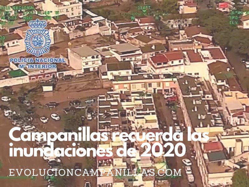 Campanillas recuerda las inundaciones de 2020