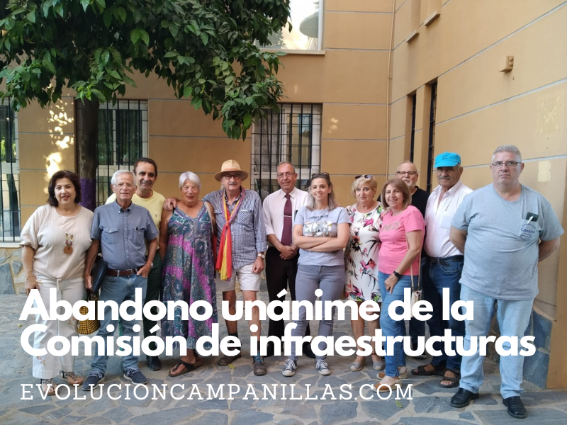 Abandono unánime de la Comisión de infraestructuras