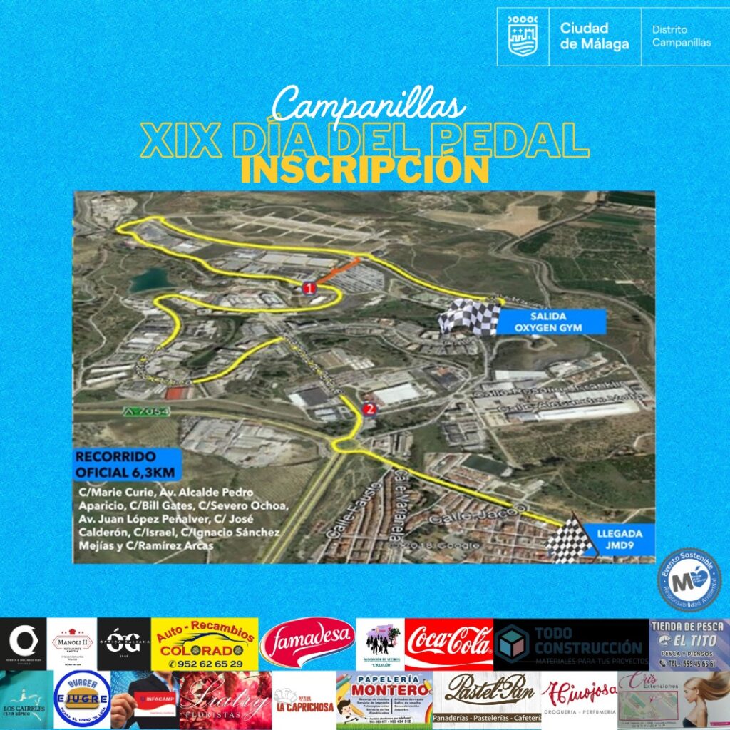 Recorrido día del pedal