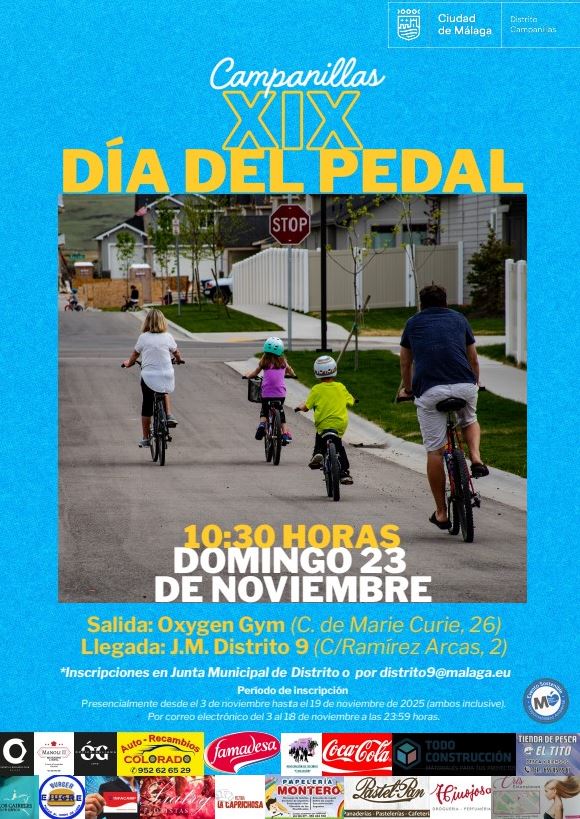 Día del pedal campanillas